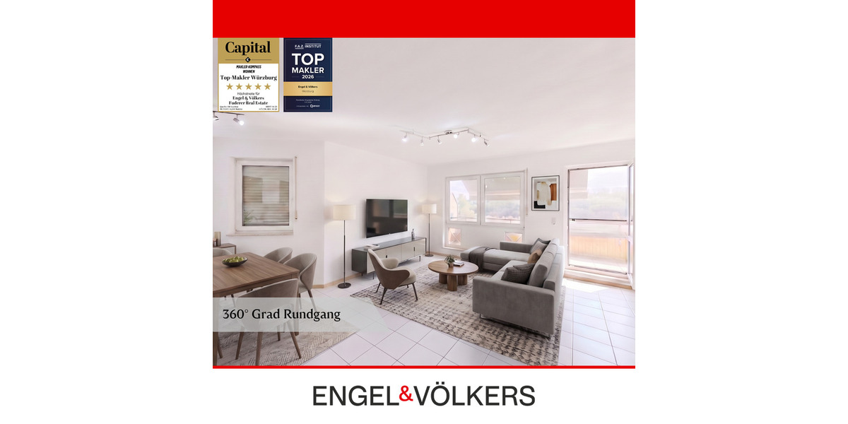 Etagenwohnung Hafenlohr Windheim - 3 Zimmer, 82 m&sup2;, 170.000&euro; | Angebot:26344146