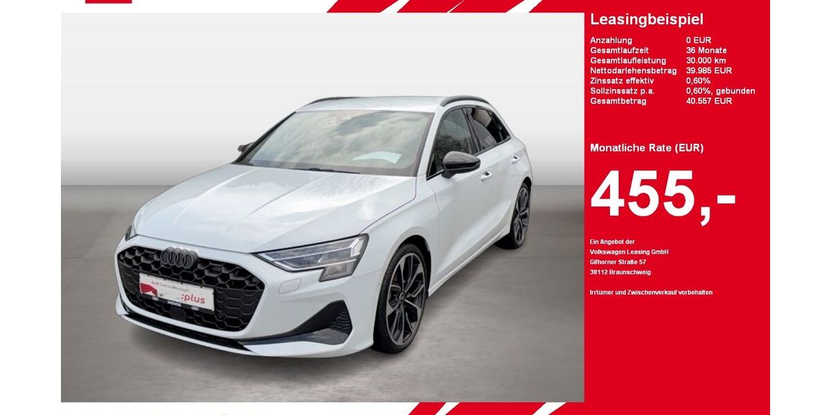 Audi A3 8.236 km 39.985 &euro; Gütersloh 33334