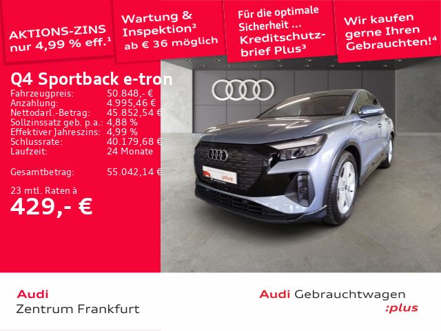 Audi Q4 e-tron 7.978 km 50.848 € Frankfurt am Main 60314