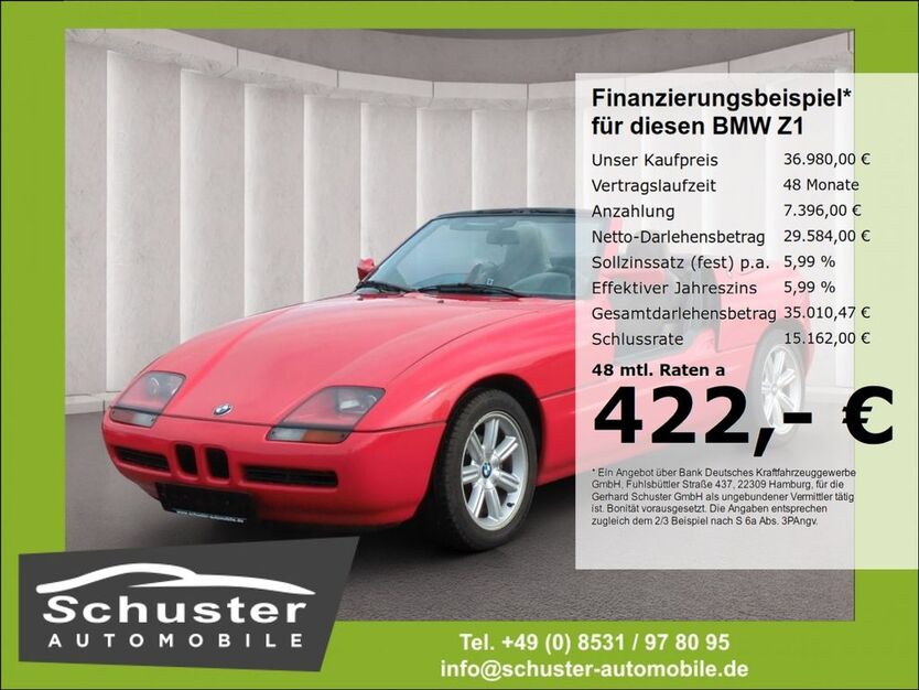 BMW Z1 119.361 km 36.980 € Ruhstorf 94099