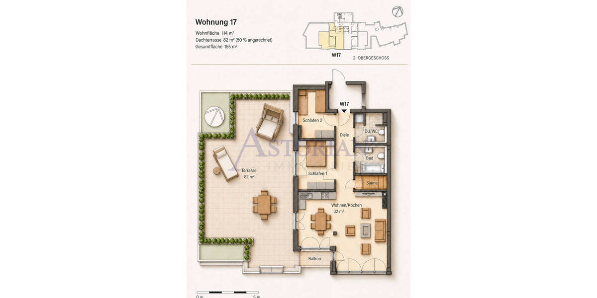 Etagenwohnung Sassnitz - 3 Zimmer, 114 m&sup2;, 1.099.000&euro; | Angebot:26543797