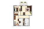 Etagenwohnung Dessau-Roßlau West - 3 Zimmer, 72 m&sup2;, 482&euro; | Angebot:26778713