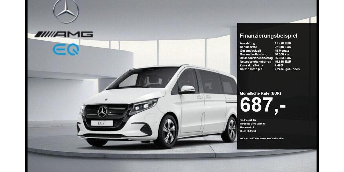 Mercedes-Benz EQV 4.934 km 54.500 &euro; Hagen 58135