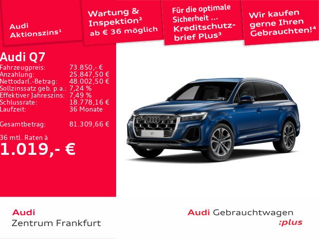 Audi Q7 18.444 km 73.850 &euro; Frankfurt am Main 60314