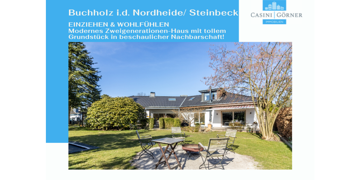 Einfamilienhaus Buchholz in der Nordheide - 8 Zimmer, 417 m&sup2;, 849.000&euro; | Angebot:25050019