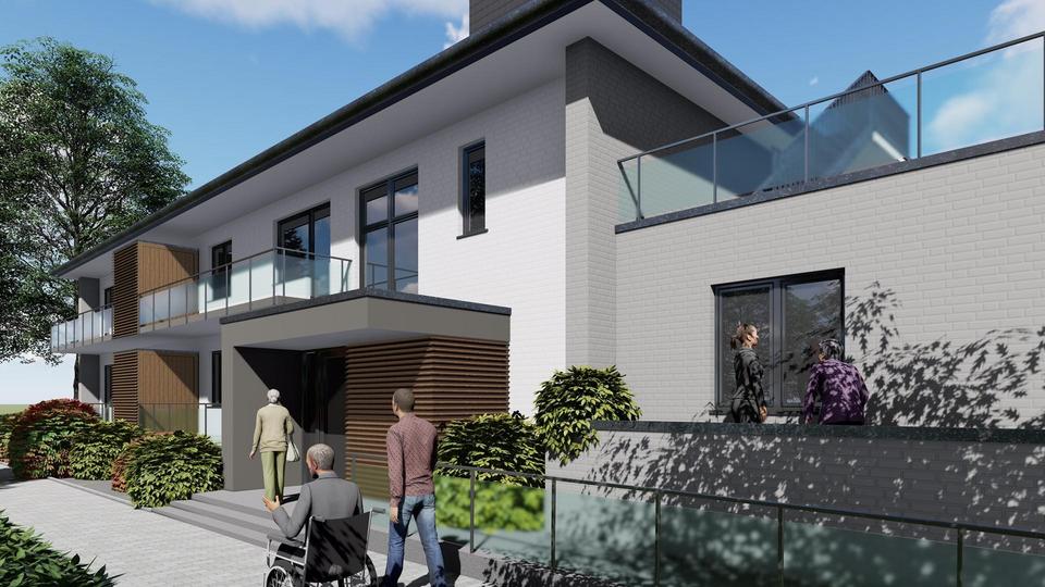 Exklusive Senioren-Penthouse-Wohnung im Betreuten Wohnen mit Fahrstuhl und Pflegedienst 1 zimmer