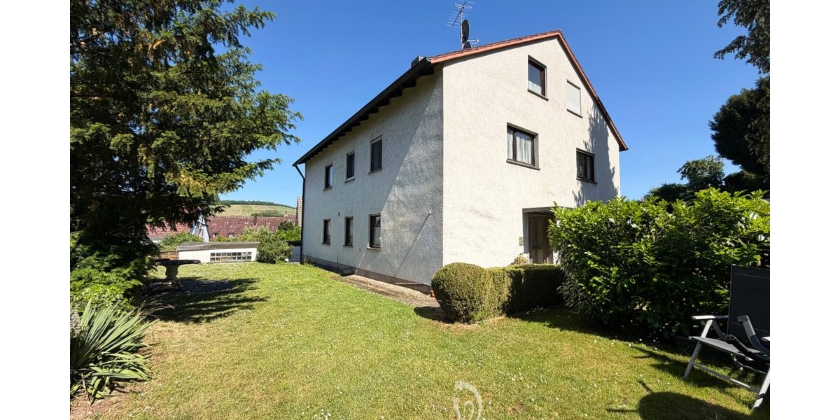 Wohnen und Vermieten in Zell am Main – großzügiges Zwei- bis Dreifamilienhaus mit Garten - Einfamilienhaus Zell am Main | Angebot:26913022