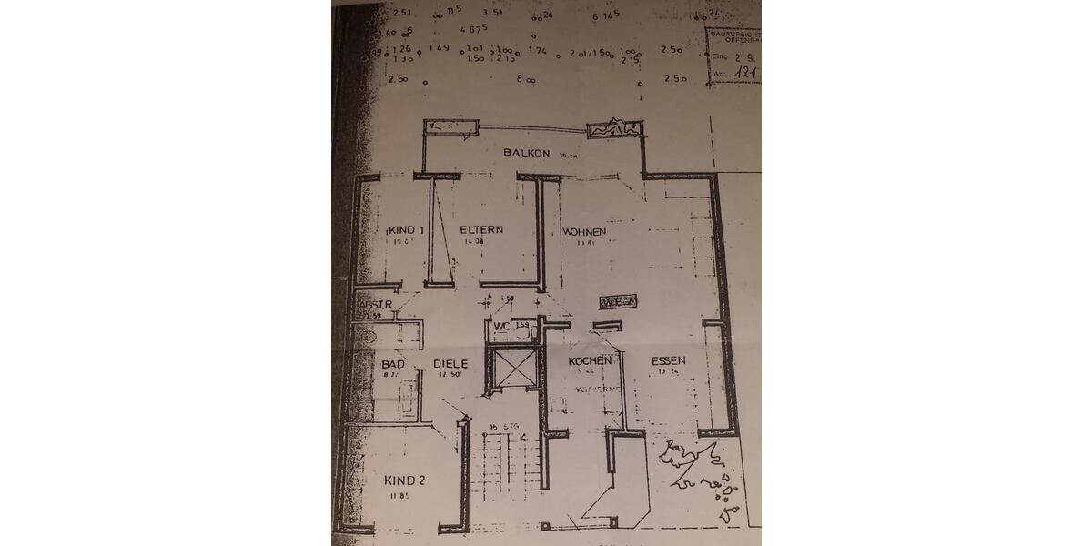 Etagenwohnung Offenbach am Main Buchrain - 5 Zimmer, 115 m&sup2;, 520.000&euro; | Angebot:25065773