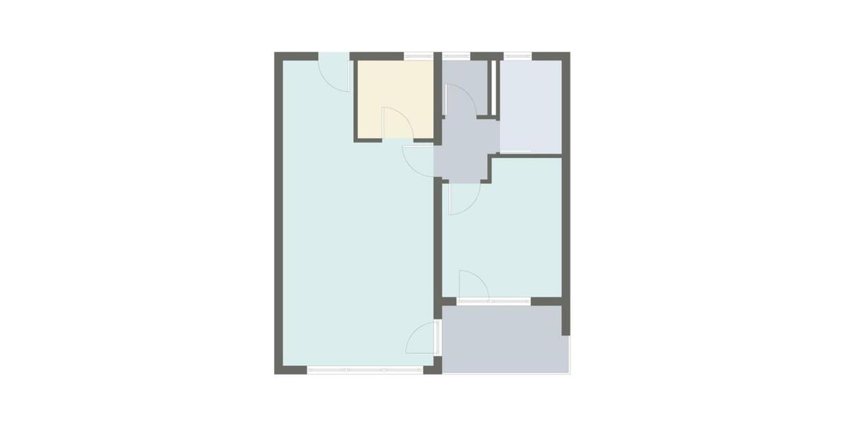 Etagenwohnung Waldshut-Tiengen Tiengen - 2 Zimmer, 61 m&sup2;, 840&euro; | Angebot:26322320