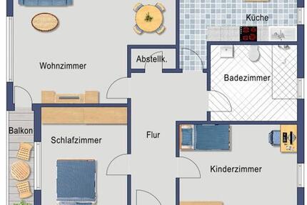 Wohnung Osnabrück Dodesheide - 3 Zimmer, 75 m&sup2;, 752&euro; | Angebot:26390882