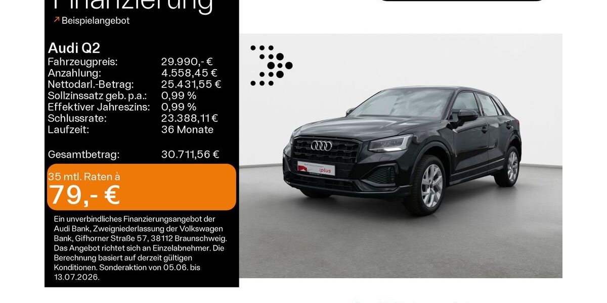 Audi Q2 23.006 km 29.990 &euro; Haßfurt 97437