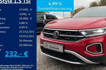 VW T-Roc 17.600 km 27.490 € Heiligenroth 56412
