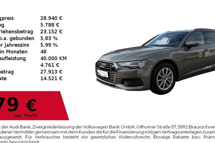 Audi A6 91.275 km 28.940 &euro; Dessau-Roßlau 06844