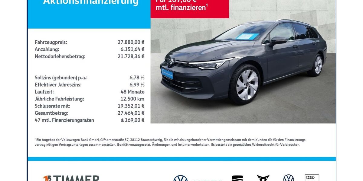 VW Golf 27.344 km 27.880 &euro; Borken 46325