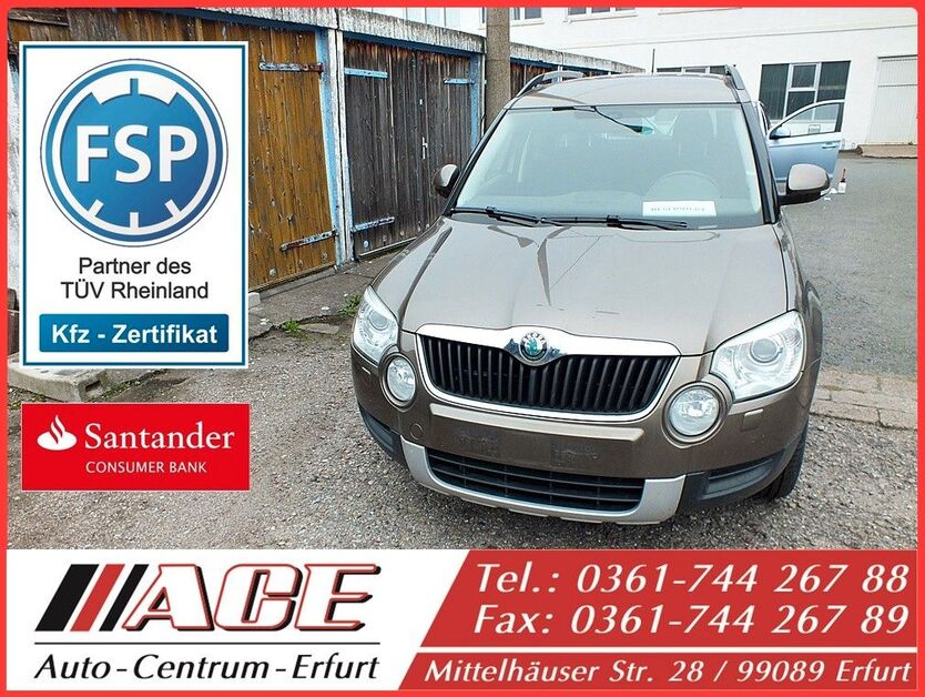 Skoda Yeti 110.962 km 8.890 € Erfurt 99089