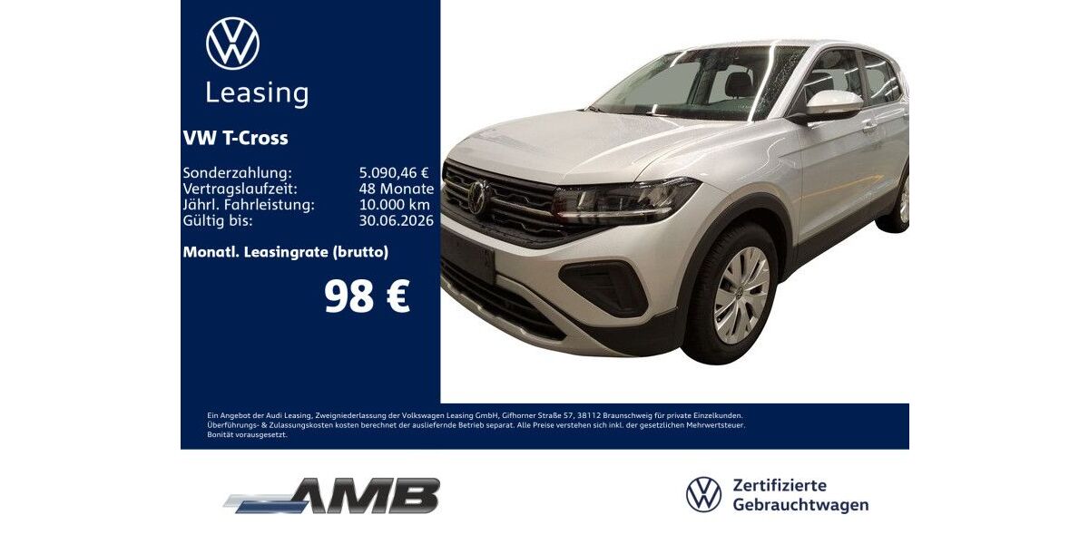 VW T-Cross 10.770 km 19.480 &euro; Borna 04552
