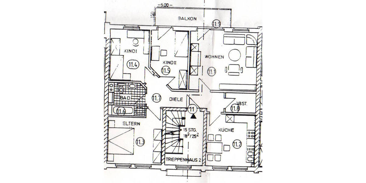 Etagenwohnung Aschersleben - 4 Zimmer, 98 m&sup2;, 118.000&euro; | Angebot:25677251