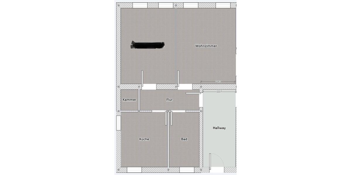 Hochparterre Hennigsdorf - 2 Zimmer, 64 m&sup2;, 800&euro; | Angebot:26186889