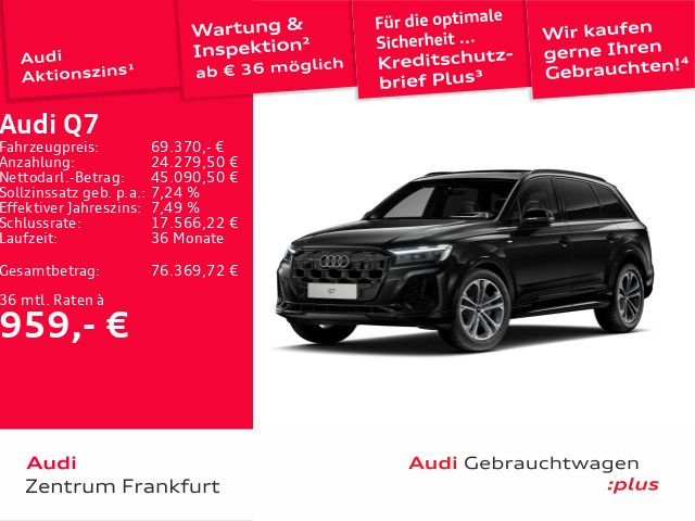 Audi Q7 28.557 km 69.370 &euro; Frankfurt am Main 60314
