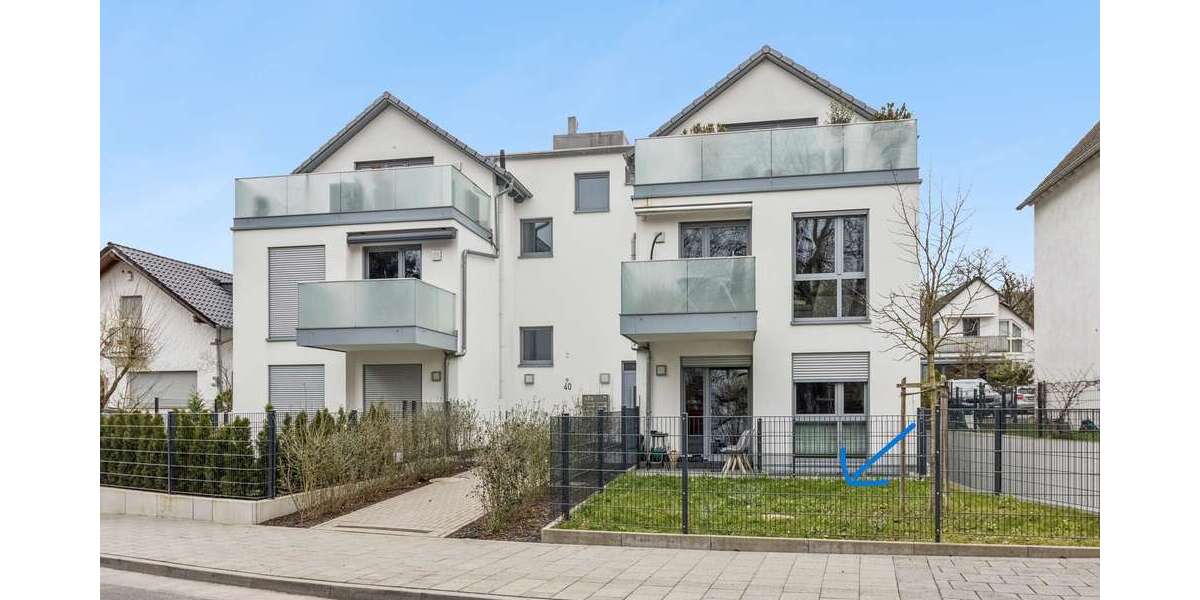 Etagenwohnung Offenbach am Main Buchrain - 1 Zimmer, 46 m&sup2;, 189.000&euro; | Angebot:25637607