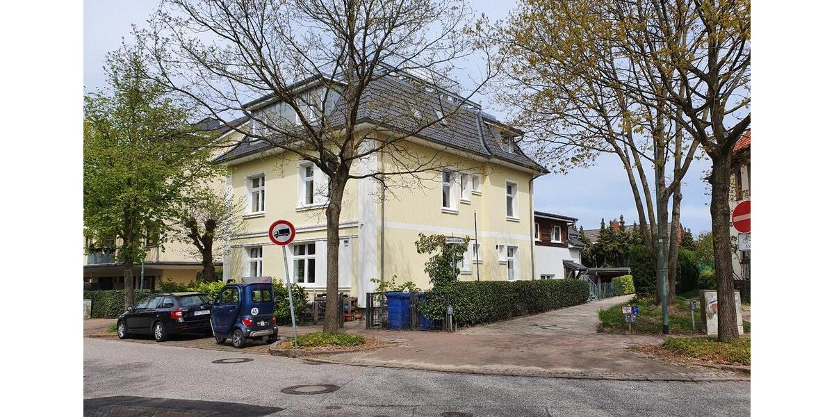 Wedel Schulau, san. Altbauwhg 3 Zi DG Whg Dachterrasse, Elbblick 3 zimmer