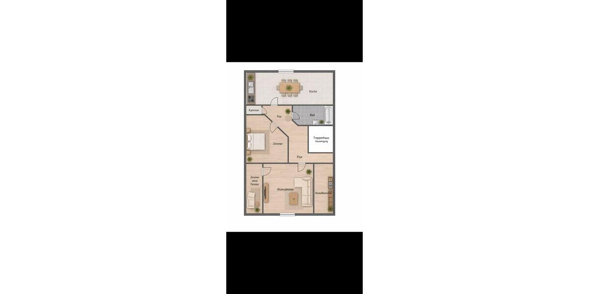 Dachgeschoßwohnung Rosenheim Aising - 3 Zimmer, 65 m&sup2;, 310.000&euro; | Angebot:26261855