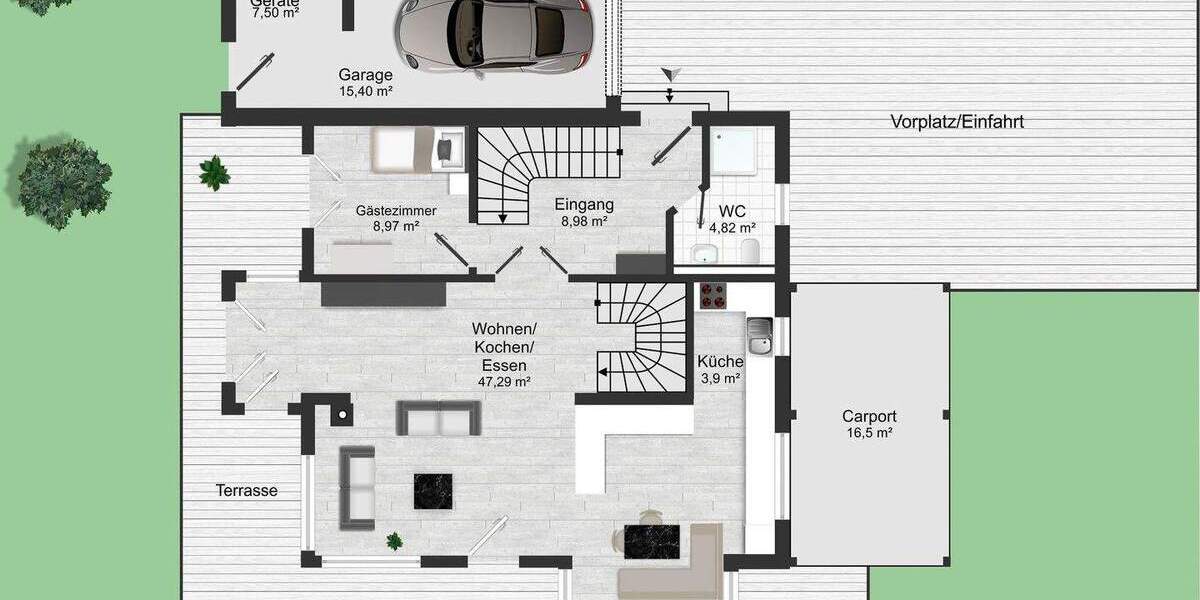 Einfamilienhaus Neubiberg Unterbiberg - 6 Zimmer, 240 m&sup2;, 1.896.000&euro; | Angebot:24718745