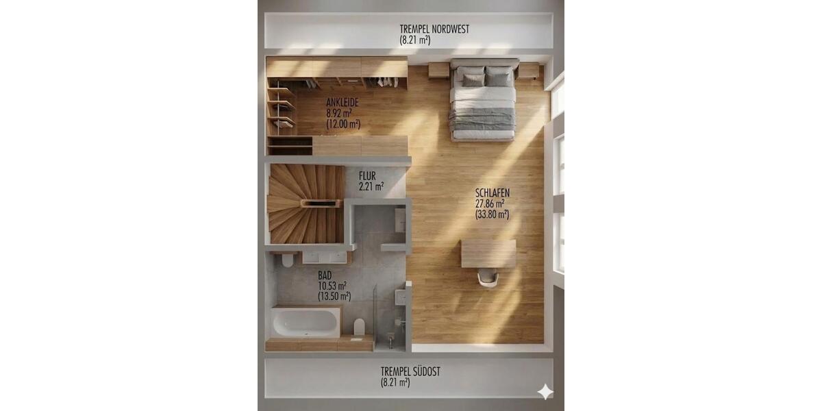 Doppelhaushälfte Inning am Ammersee - 6 Zimmer, 211 m&sup2;, 4.180&euro; | Angebot:24600791