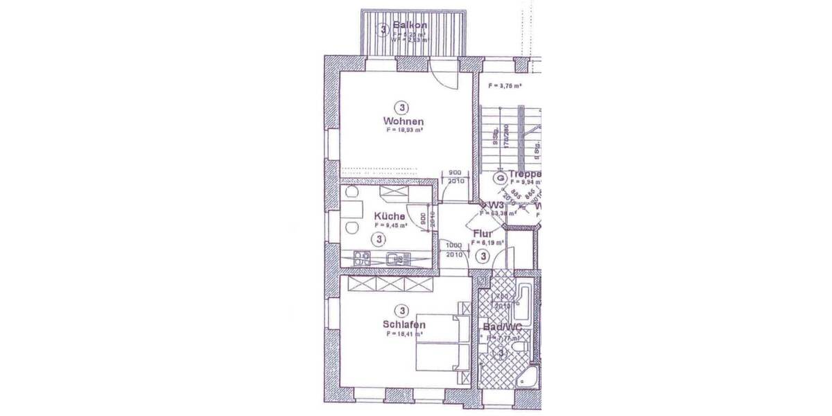 Zur Selbstnutzung und Anlage! Jetzt 4 von 6 Wohnungen zu verkaufen - mit Garagen und Stellplätzen! - Etagenwohnung Bärenstein | Angebot:26003488