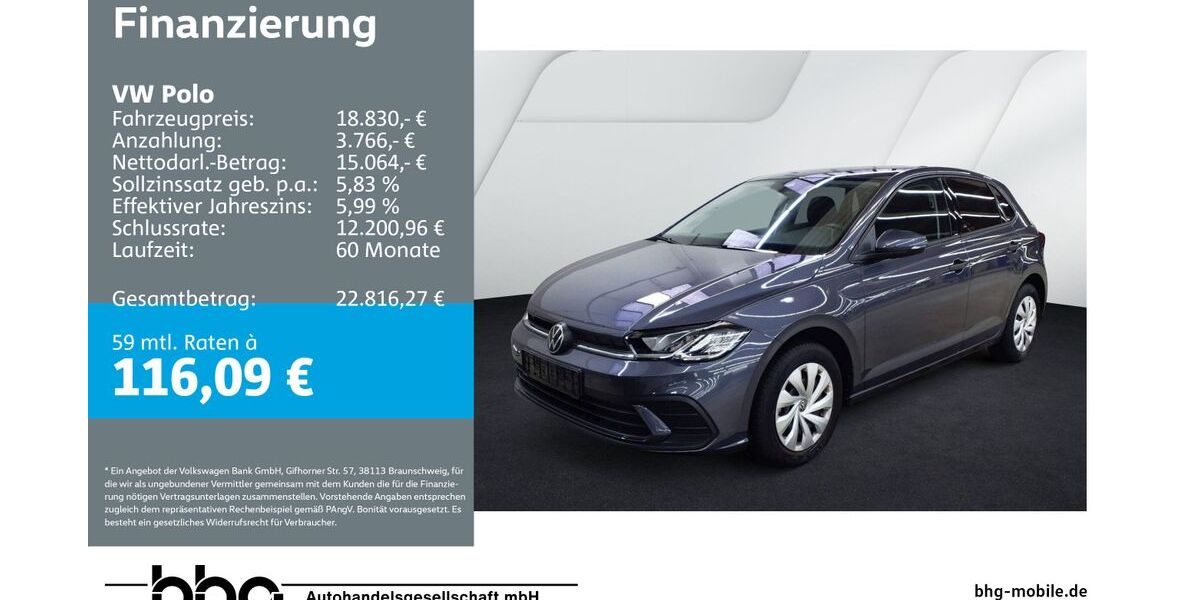 VW Polo 15.339 km 17.960 &euro; Kehl 77694