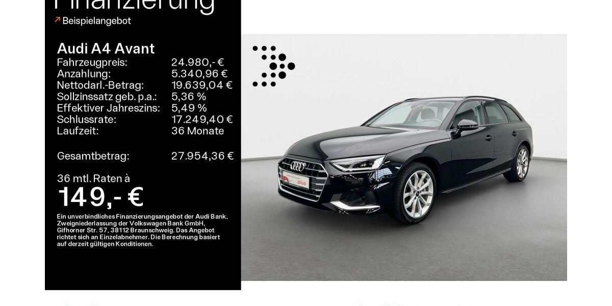 Audi A4 88.774 km 24.490 &euro; Hofheim 65719