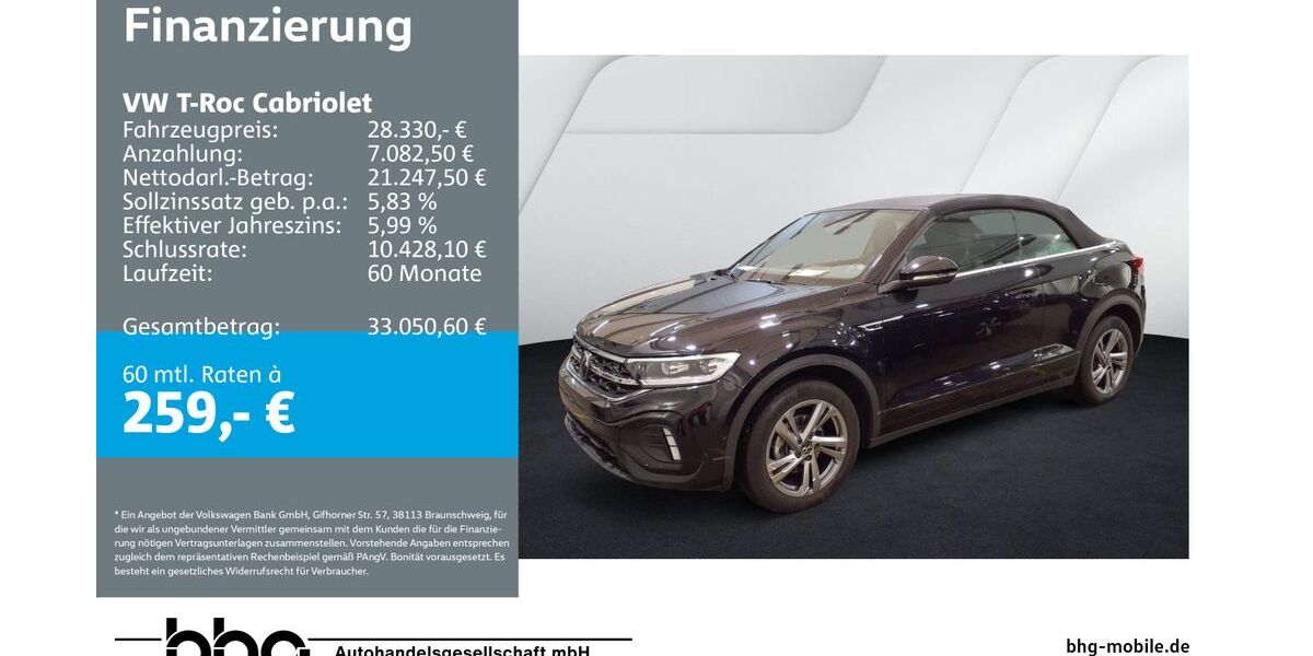 VW T-Roc 25.391 km 28.330 &euro; Kehl 77694