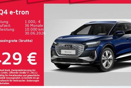 Audi Q4 e-tron 8.039 km 43.429 &euro; Eching 85386