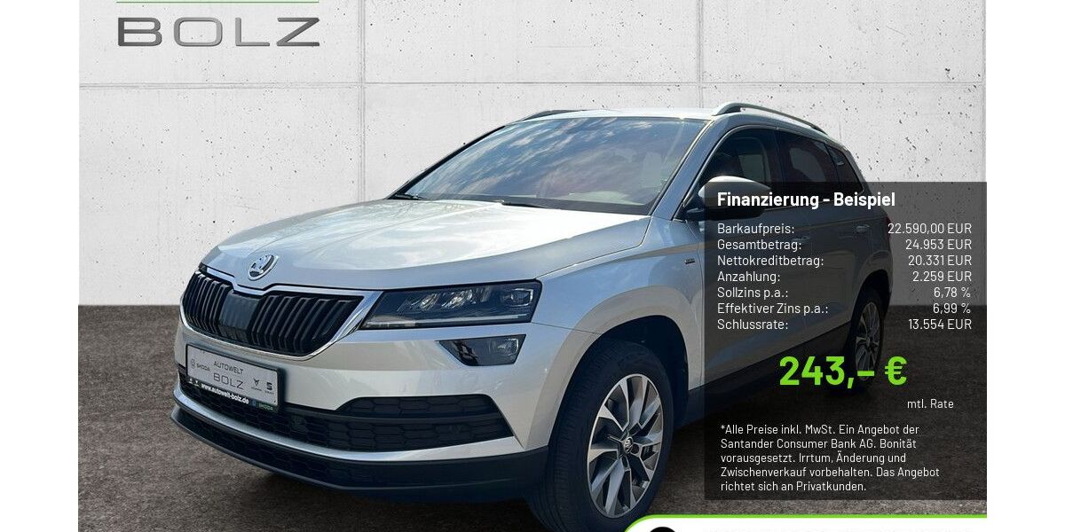 Skoda Karoq 54.459 km 22.590 &euro; Pulheim-Brauweiler 50259
