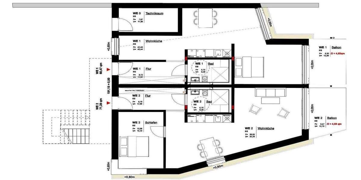 Etagenwohnung Kassel Fasanenhof - 3 Zimmer, 71 m&sup2;, 320.805&euro; | Angebot:24791785