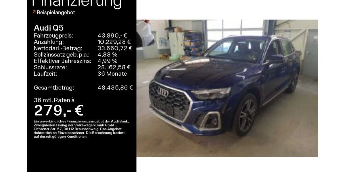 Audi Q5 59.884 km 43.890 &euro; Heidenheim a. d. B. 89520