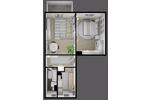 Etagenwohnung Dessau-Roßlau Dessau - 2 Zimmer, 46 m&sup2;, 415&euro; | Angebot:26534414