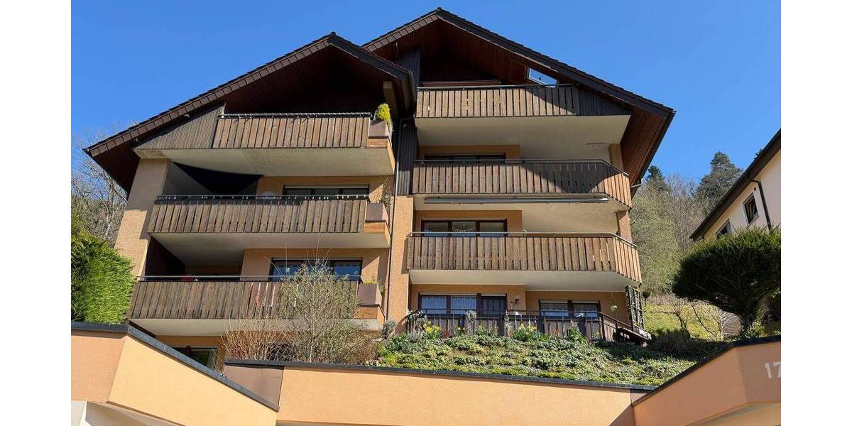Etagenwohnung Bad Wildbad - 2 Zimmer, 55 m&sup2;, 185.000&euro; | Angebot:26217628
