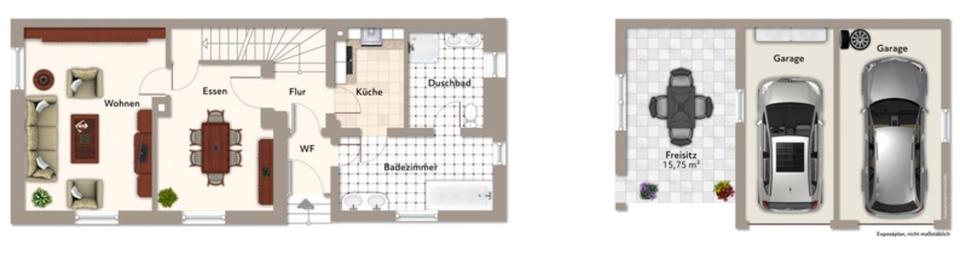 Doppelhaushälfte Mühldorf am Inn - 4 Zimmer, 110 m&sup2;, 485.000&euro; | Angebot:24469811