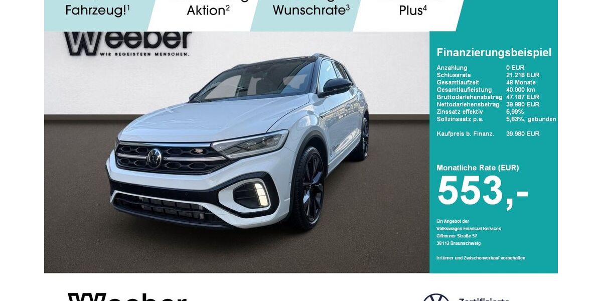 VW T-Roc 3.000 km 38.799 &euro; Weil der Stadt 71263