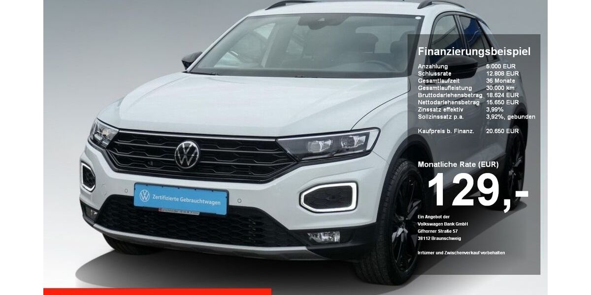 VW T-Roc 51.540 km 20.650 &euro; Ingolstadt 85053