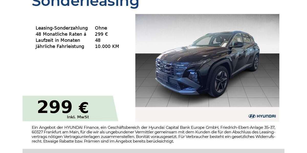 Hyundai TUCSON 17.238 km 29.990 &euro; Fürth 90763