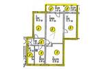 Etagenwohnung Chemnitz Sonnenberg - 4 Zimmer, 72 m&sup2;, 385&euro; | Angebot:26797586