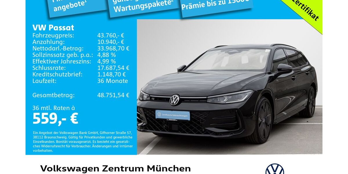 VW Passat 12.731 km 43.760 &euro; München 80687