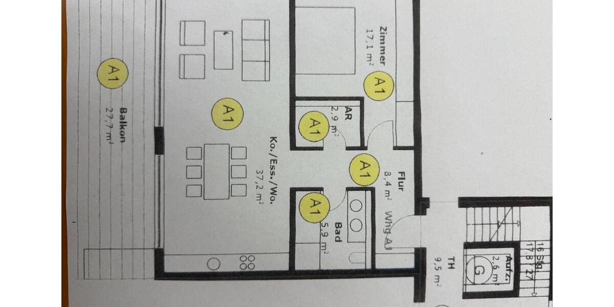 2-Zimmer-Whg in Unteruhldingen zimmer