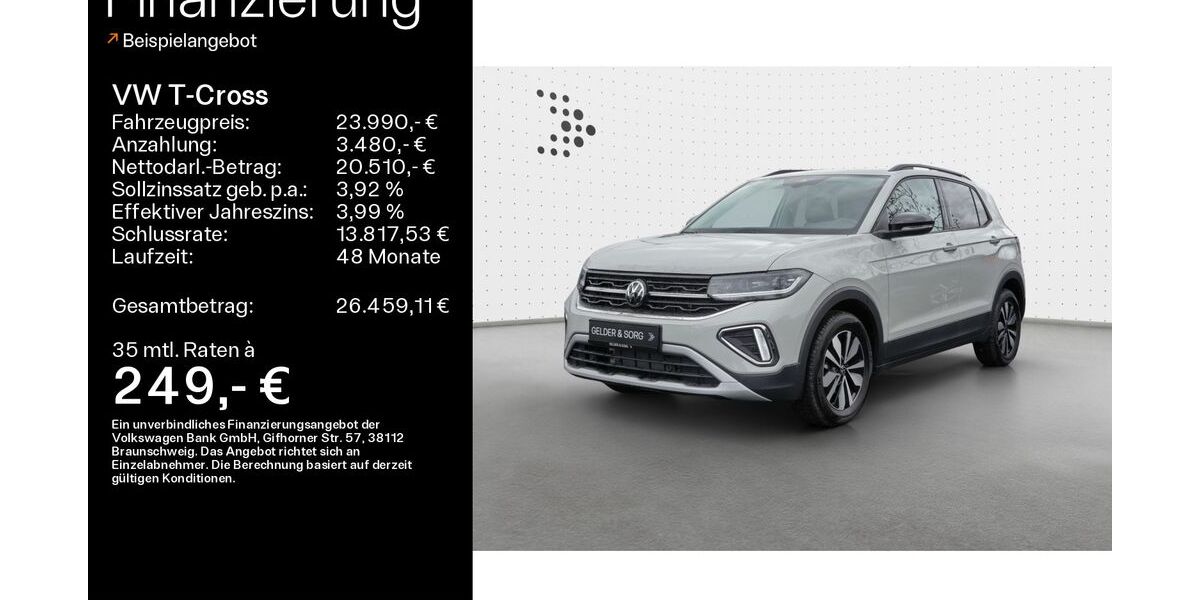 VW T-Cross 3.633 km 23.990 &euro; Bad Kissingen 97688