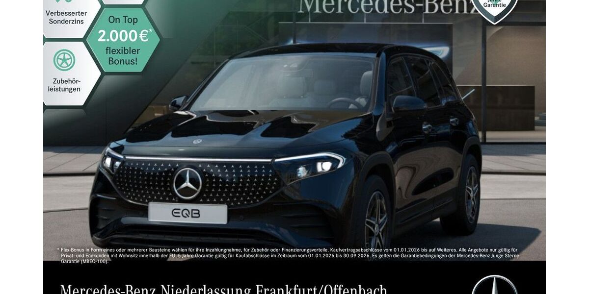 Mercedes-Benz EQB 15.222 km 44.990 &euro; Frankfurt 60599