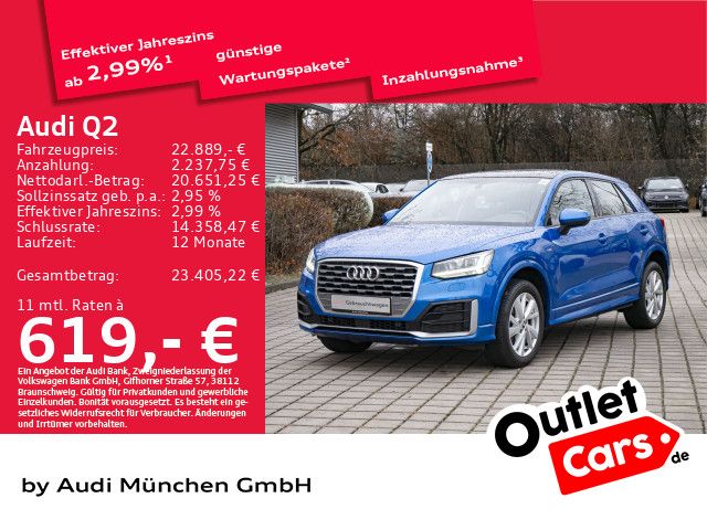 Audi Q2 35.104 km 22.889 € München 80935