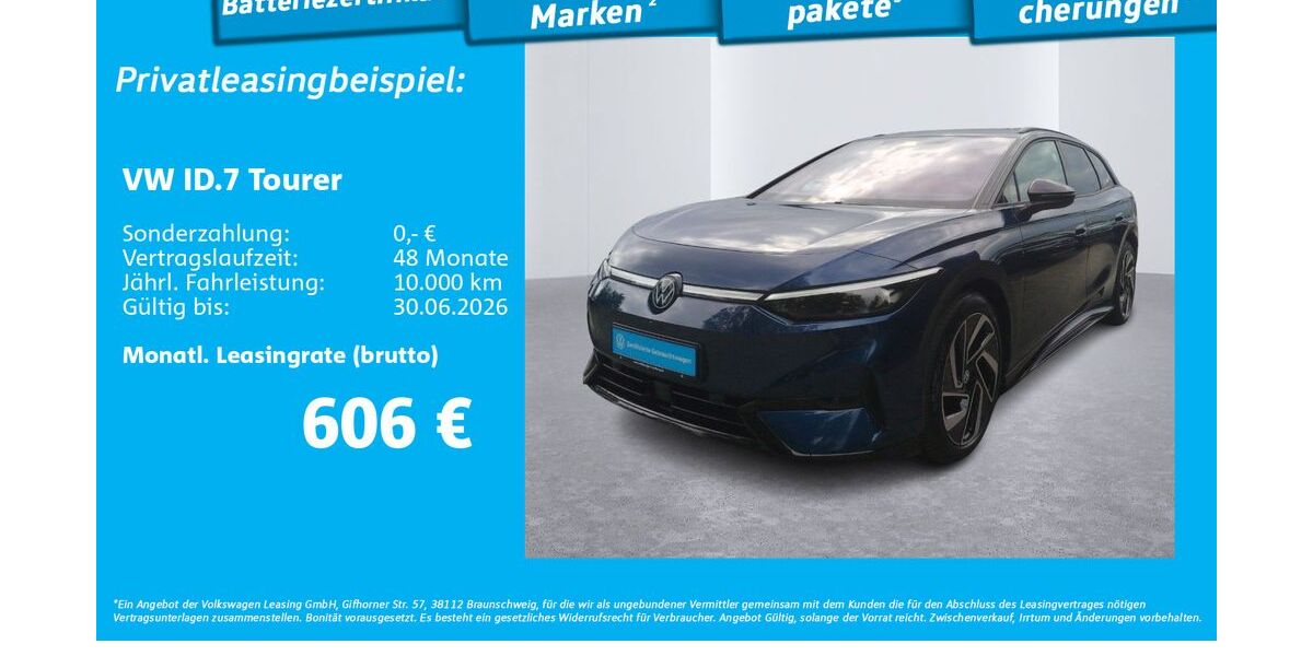 VW ID.7 11.720 km 54.990 &euro; Hamburg 22111