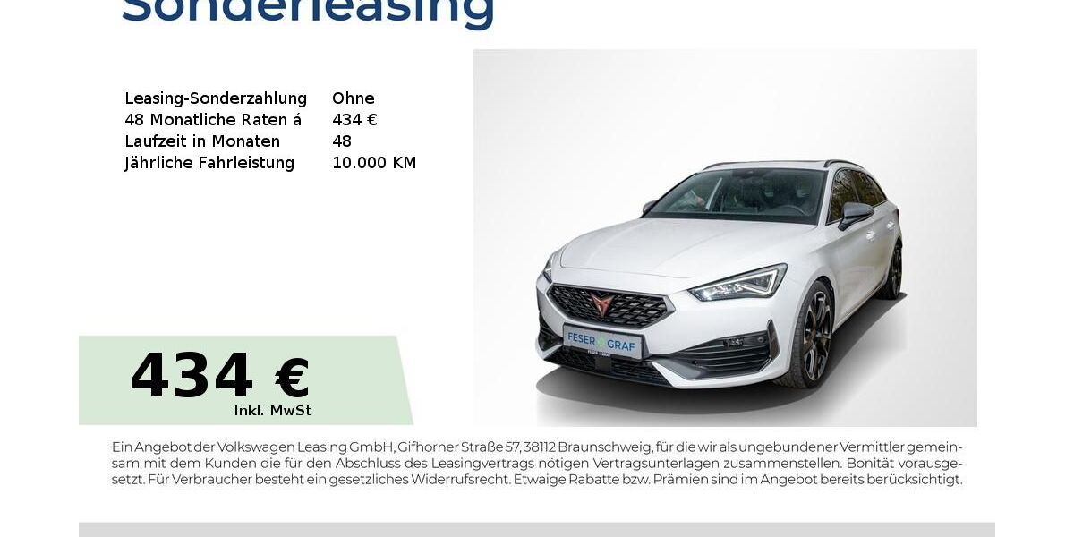 Cupra Leon 16.890 km 28.440 &euro; Magdeburg 39126